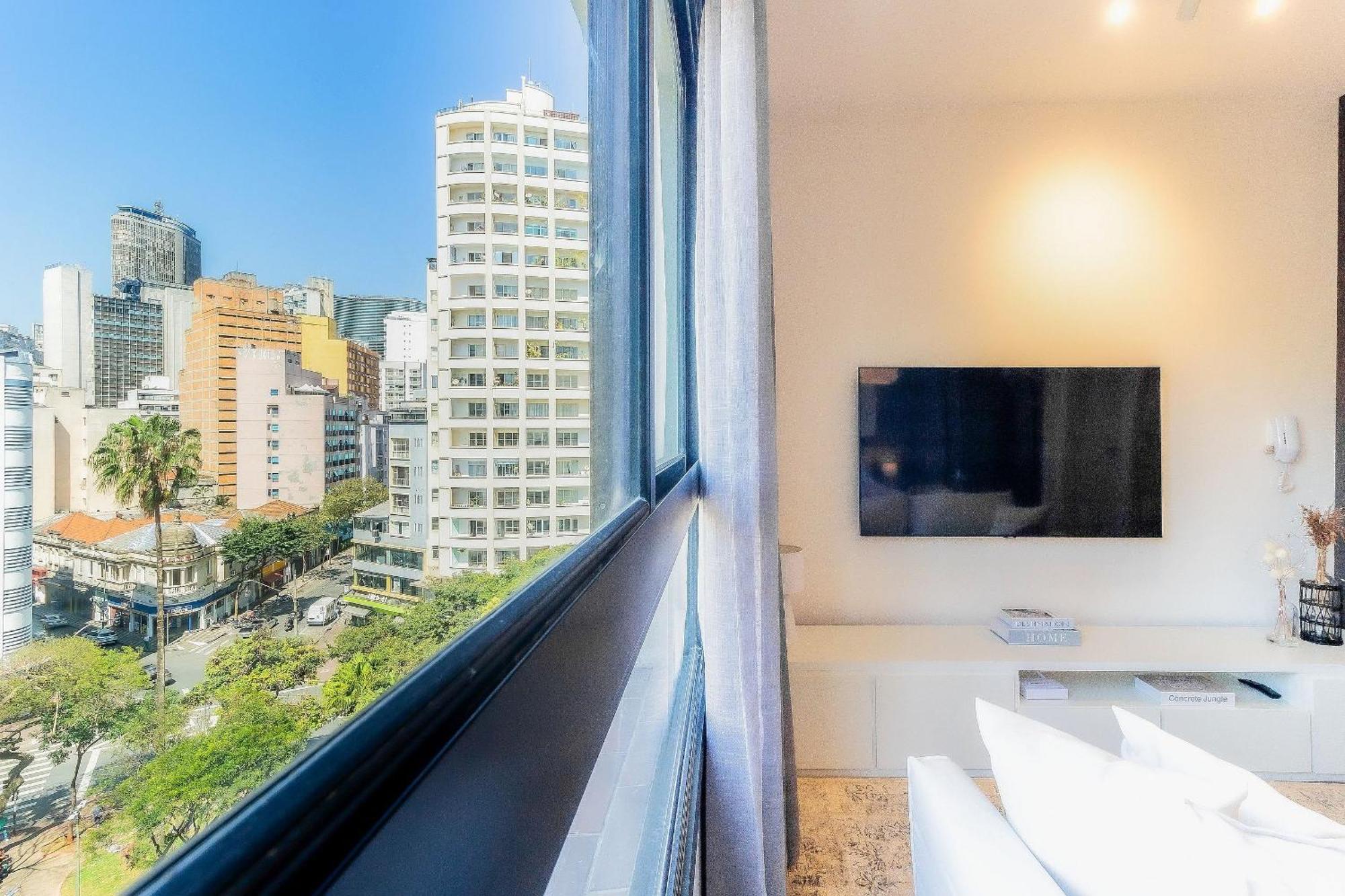 Apartamento No 8º Andar Com Piscina Na Cobertura *